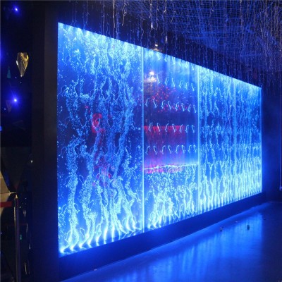 Banquet hall wall decoration customized acrylic water bubble panel wall