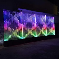 Digital Control LED water bubble wall , Computer Programmable LED Bubble wall