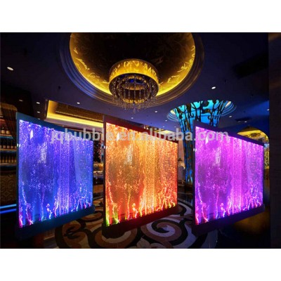 Indoor banquet decor customized partition wall acrylic water bubble panels