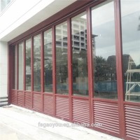 exterior sliding frosted glass room dividers for banquet room and hotel