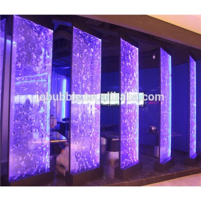 FREE SHIPPING Customized freestanding led water bubble wall design for screens room dividers