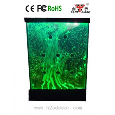 48inch x 79inch Indoor decor customized indoor fountains acrylic water bubble wall room divider panels